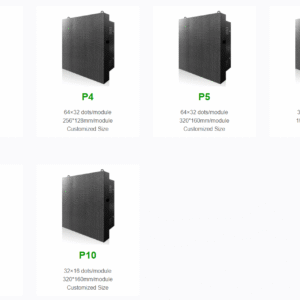 ตู้คาบิเนตจอ LED p10/p8/p6/p5/p4/p3