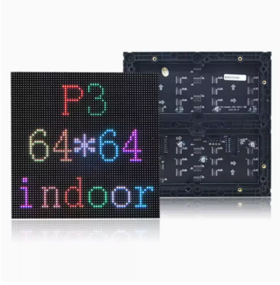 จอ LED ภายใน P3 แบบติดตั้งถาวร โมดูลขนาด 192x192 มม.