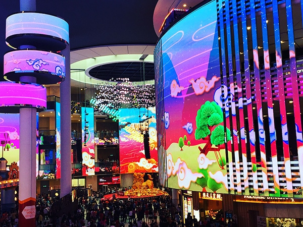 จอแสดงผล LED สร้างสรรค์