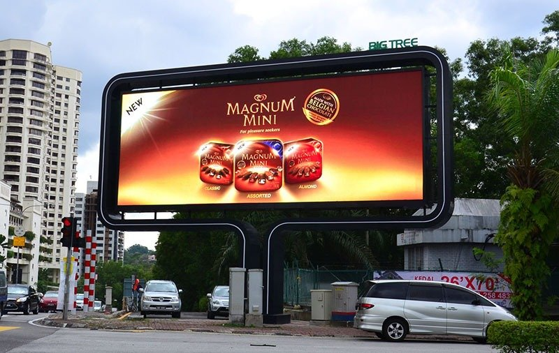 จอแสดงผล LED โฆษณากลางแจ้ง