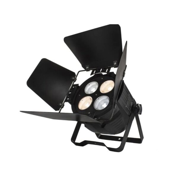 4x50w-cob-led-par-light-warm-white-cool-white-with-barn-doors